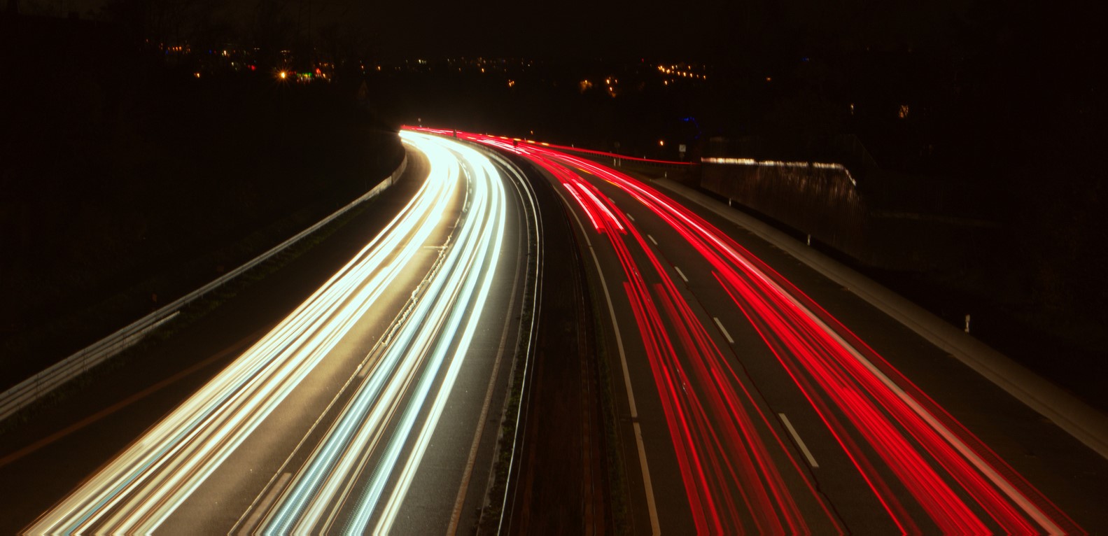 freeway by night